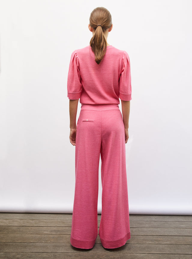 pantalon fluide maille fine jersey - Image principale