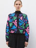 Cardigan jacquard multicolore indigo-multi - Vêtement de luxe femme