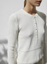 Top couture maille résille naturel - Molli