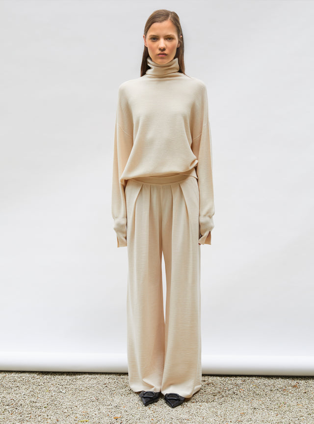 pantalon fluide maille - Image principale