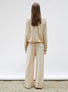 Top fin oversize à col montant Dune - Vêtement de luxe femme