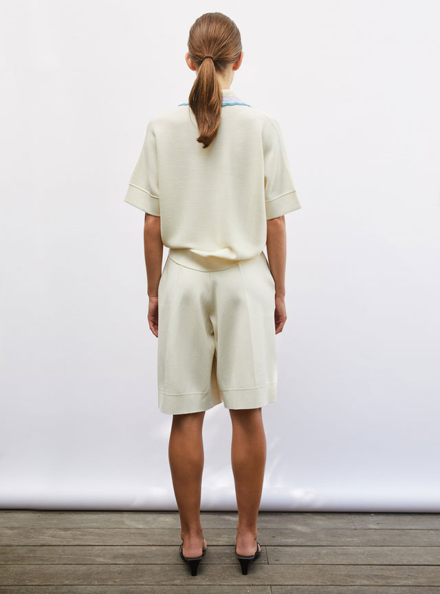 Couture knit bermudas - Image principale