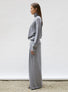oversized slim top with stand-up collar