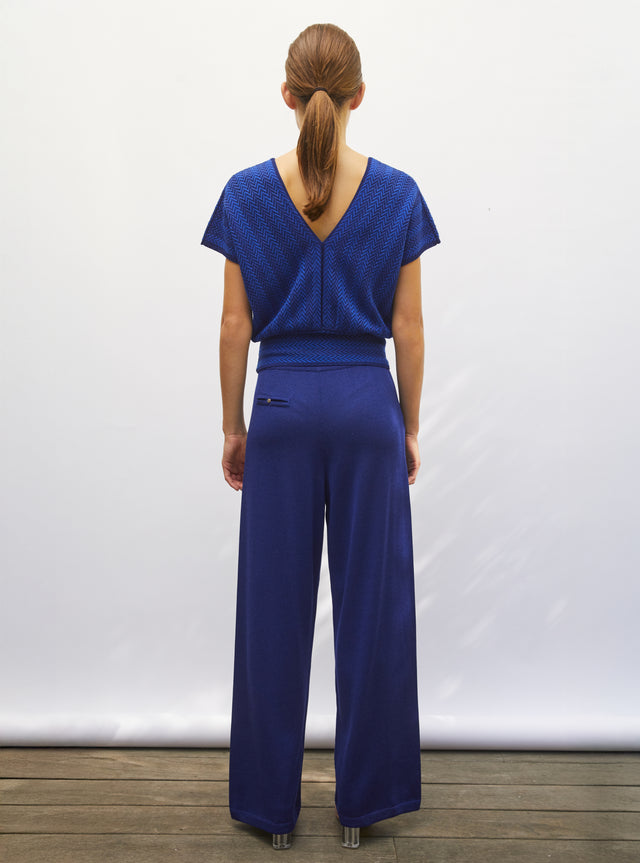 pantalon fluide maille légère - Image principale