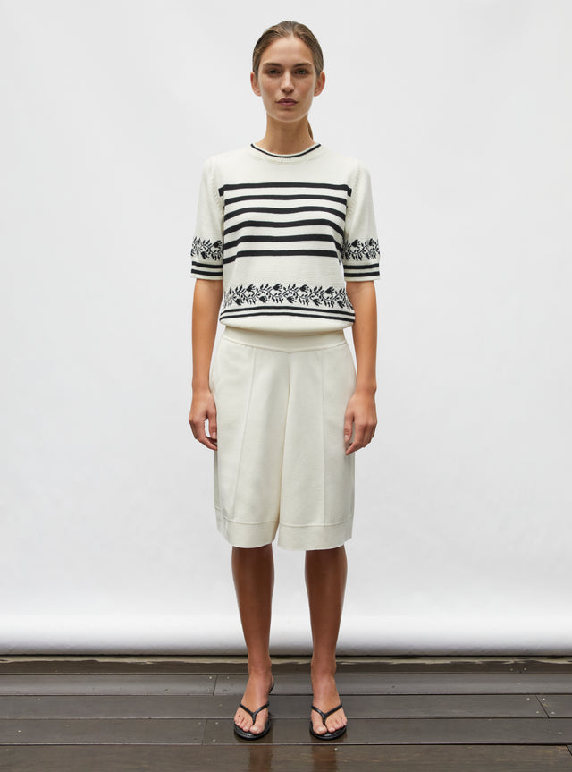 Bermuda maille couture - Image principale