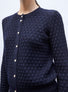 Cardigan maille cannage nuit - Molli