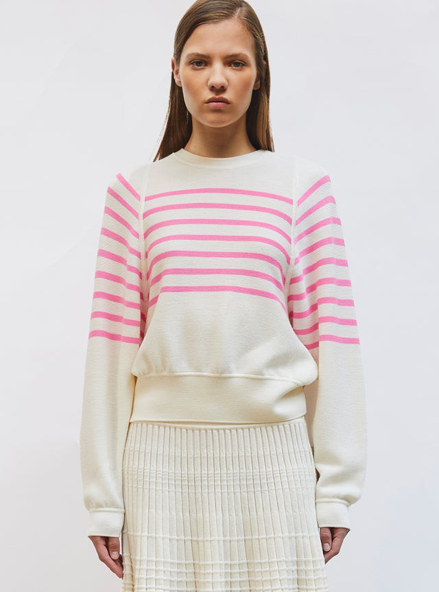 pull fin larges emmanchures - Image principale