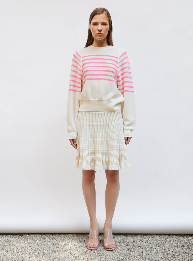 pull fin larges emmanchures - Image principale