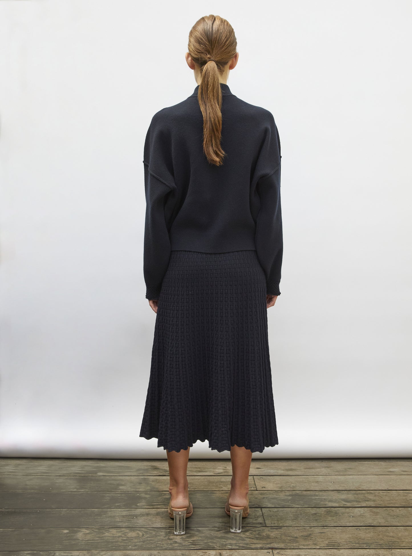 Veste bomber en maille nuit - Molli