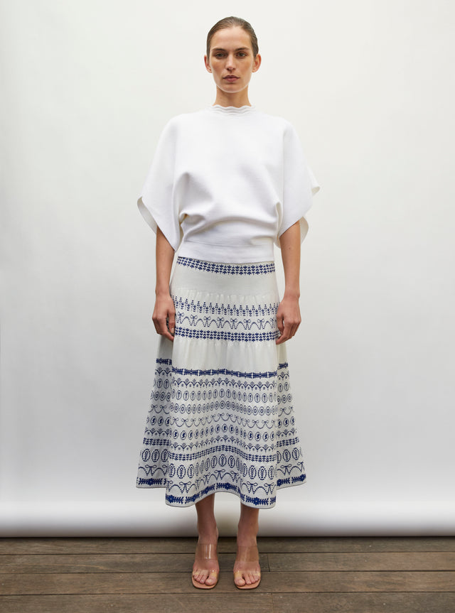 Top sans manches col croquet - Image principale