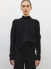 Veste maille couture  noir profond - Vêtement de luxe femme