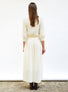 Robe légère maille pointelle molli Naturel - Vêtement de luxe femme