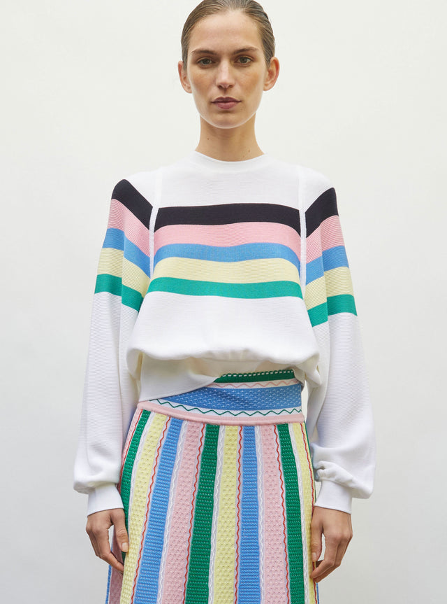 Fine sweater wide armholes - Image principale