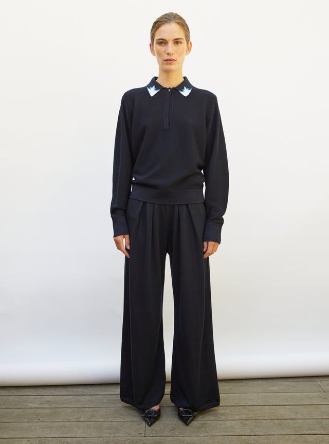 fluid knit pants - Image principale