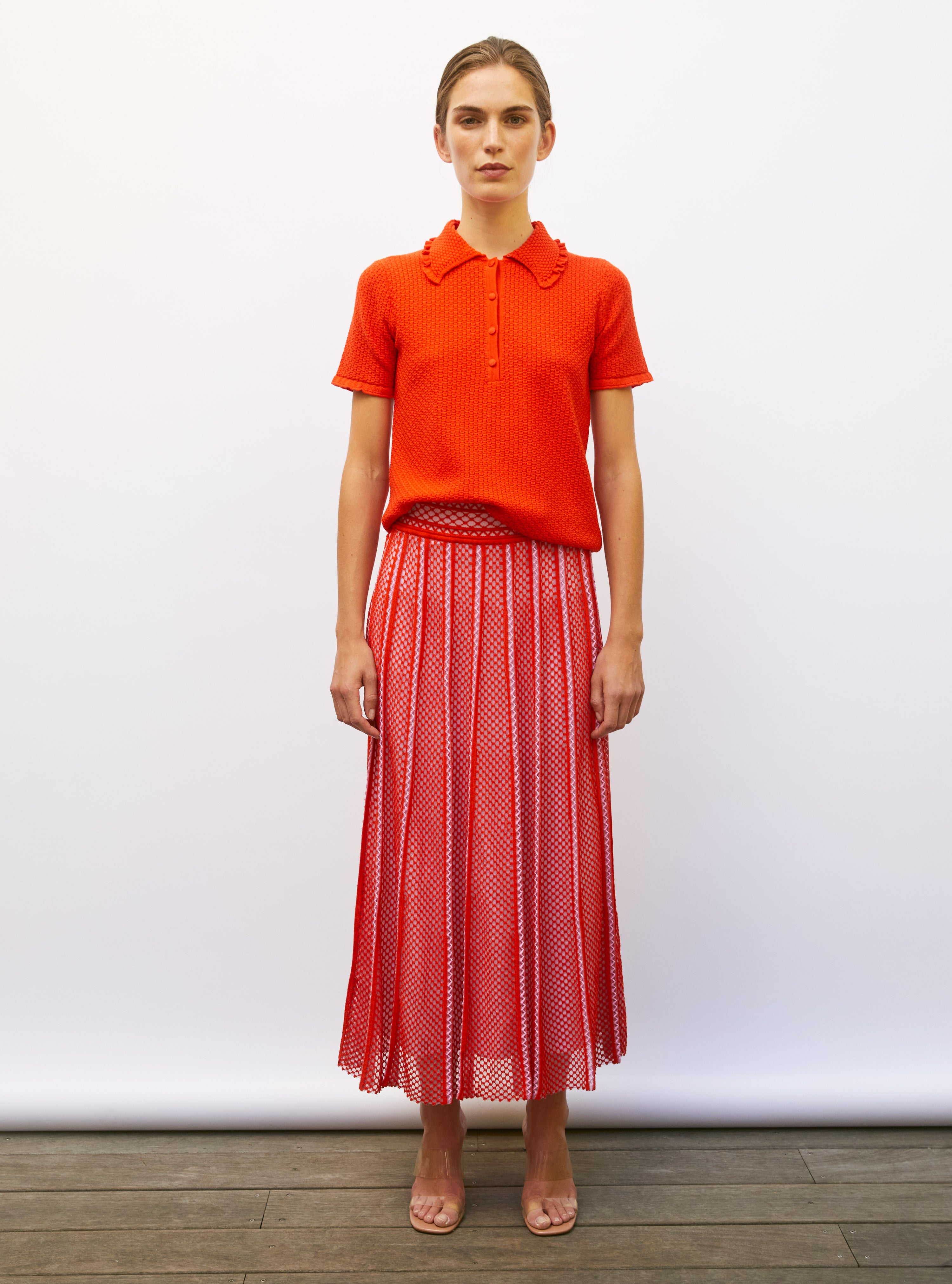 Polo fin col volanté - Top de luxe