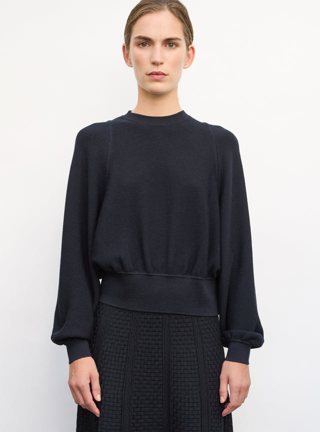 Fine sweater wide armholes - Image principale