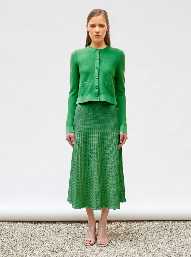 cardigan maille point mousse - Image principale