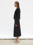 Cardigan maille point mousse Noir profond - Cardigan de luxe