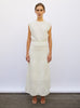 Robe longue maille pointelle