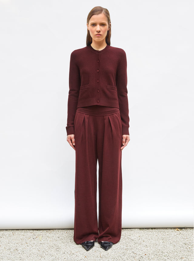 cardigan maille point mousse - Image principale