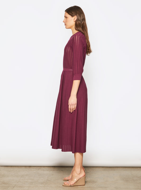 robe légère maille pointelle