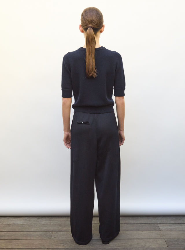 lightweight fluid knit pants - Image principale