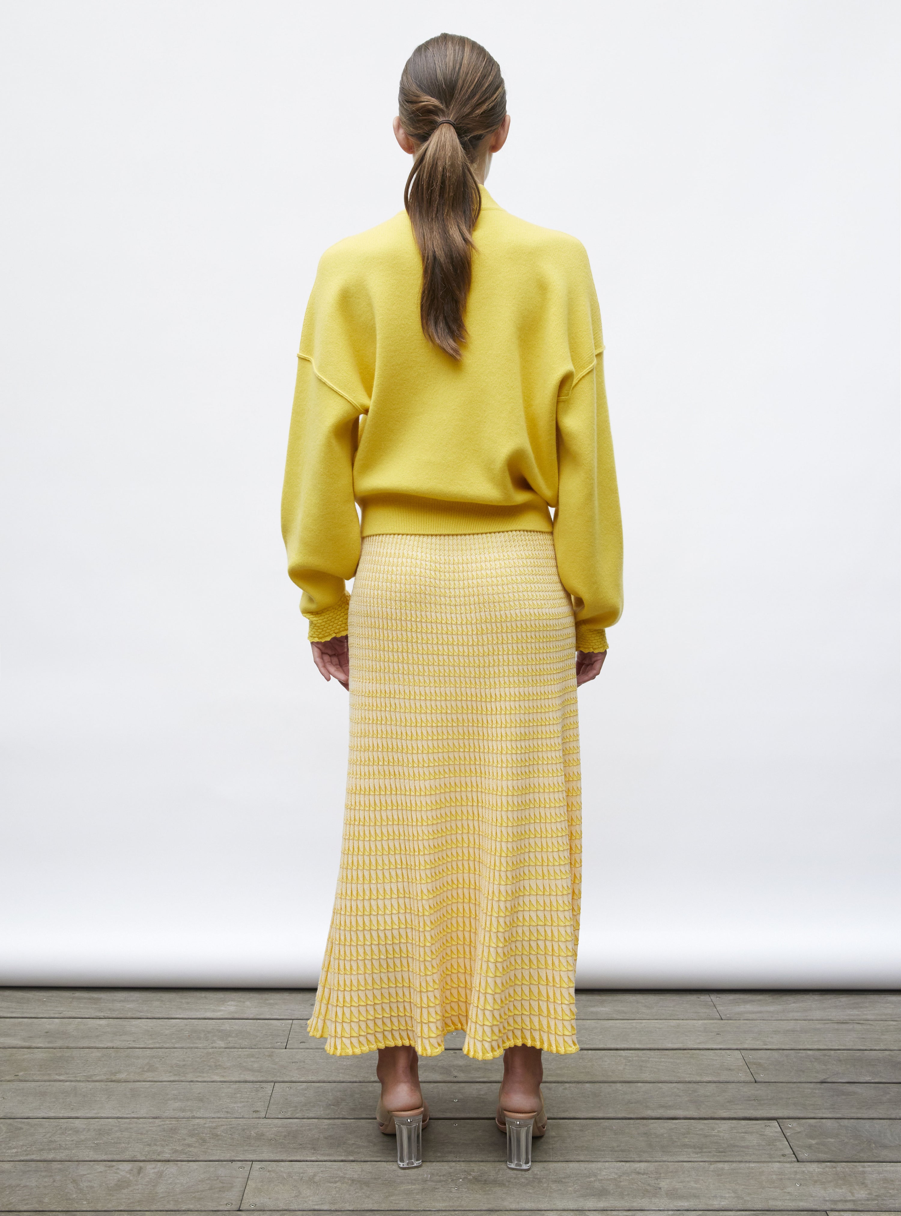 Veste bomber en maille soleil - Vêtement de luxe femme