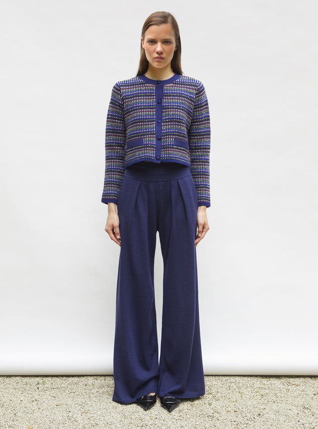 cardigan moelleux multicolore - Image principale