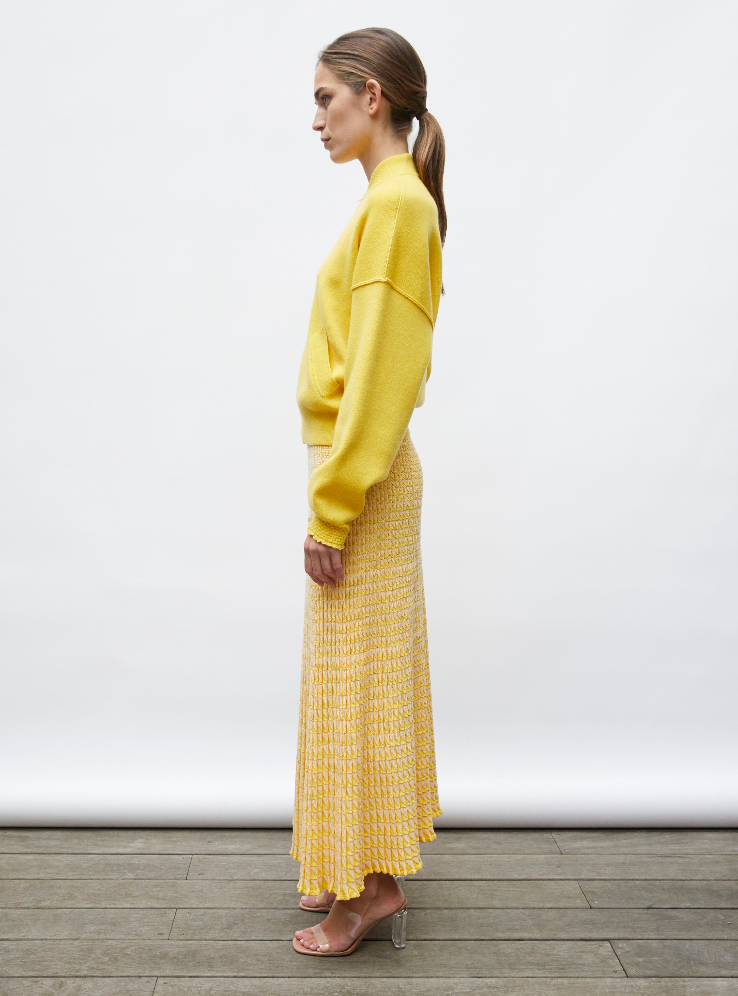 Veste bomber en maille soleil - Veste de luxe