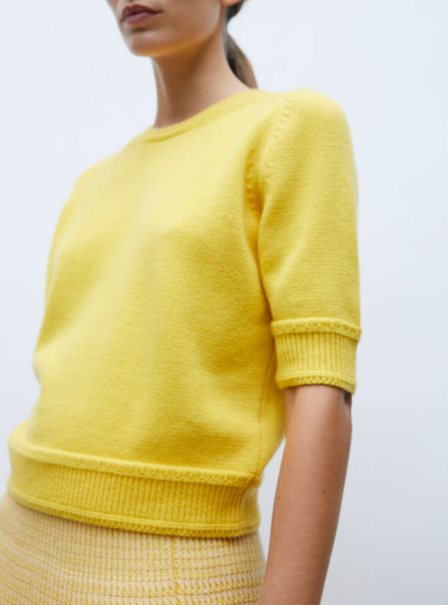 top maille manches coudes - Image principale