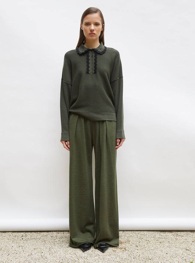 fluid knit pants - Image principale