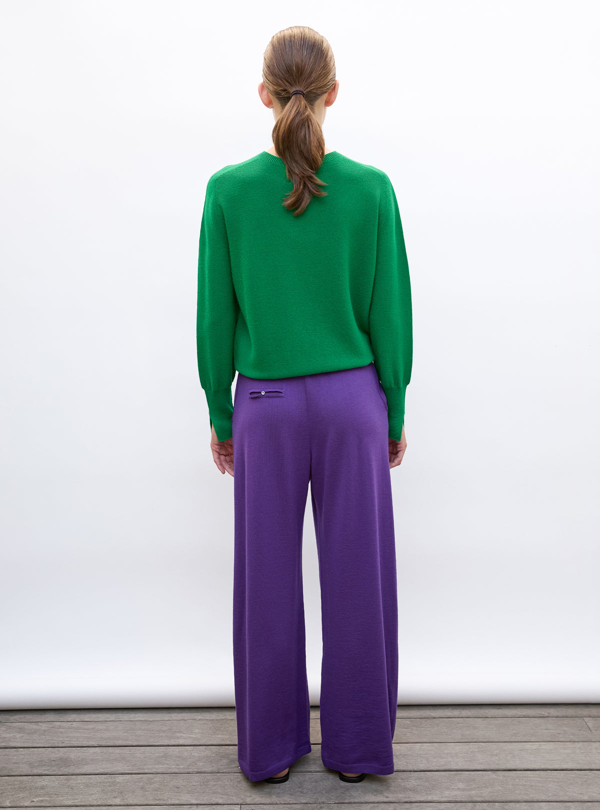 Pull de luxe femme - Pull fin col rond Chlorophylle
