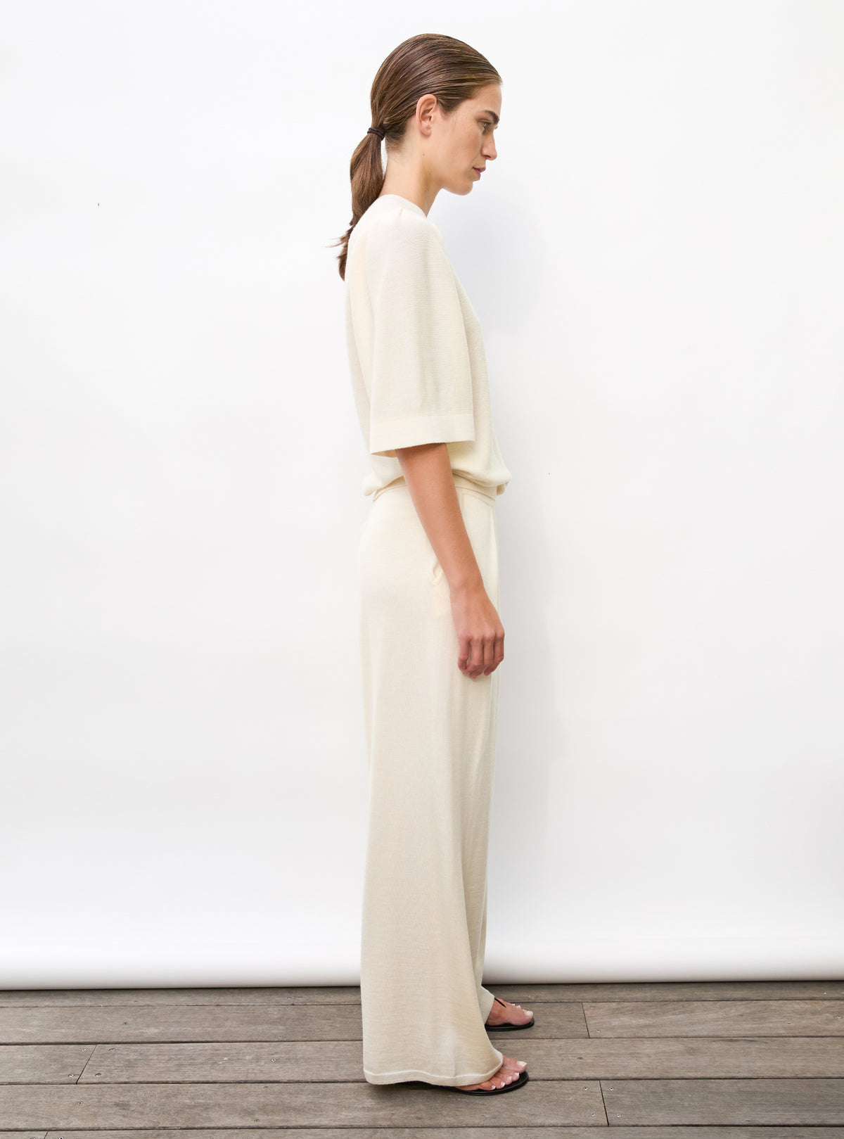 Top en maille manches froncées - Tops, blouses de luxe