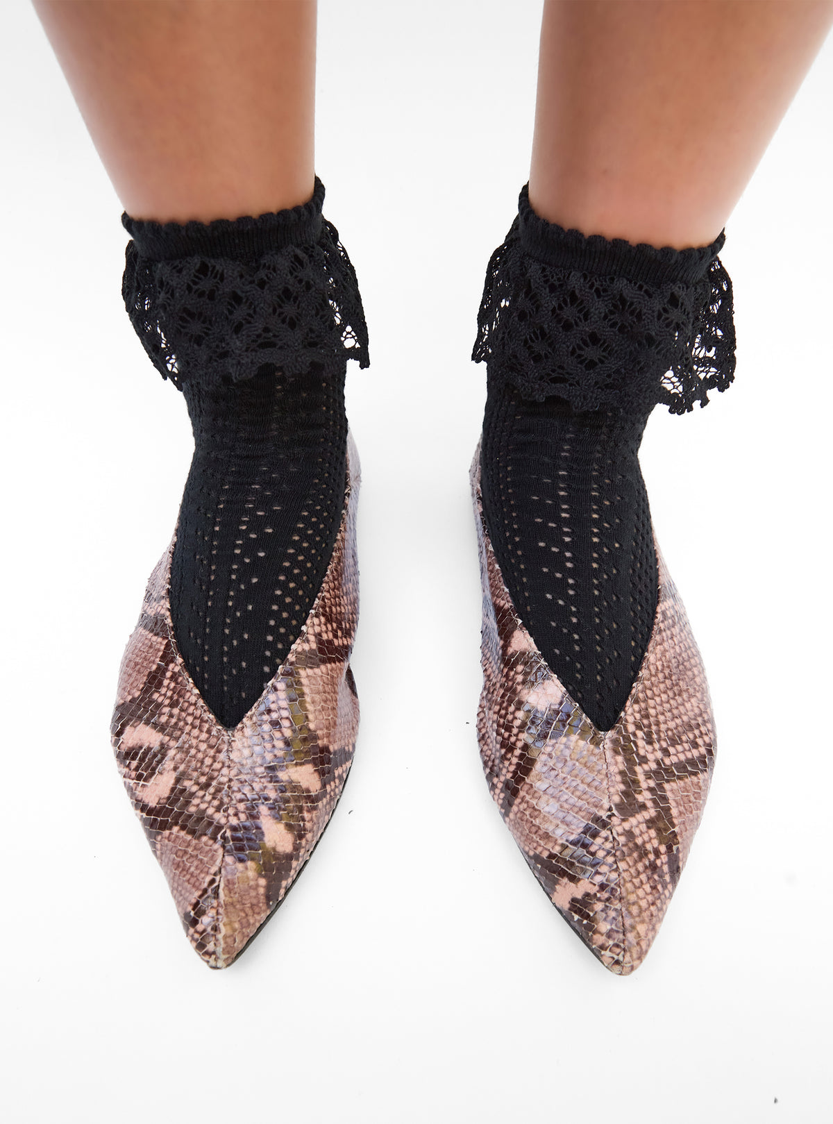 Accessoires en maille de luxe Molli - Fete noir profond