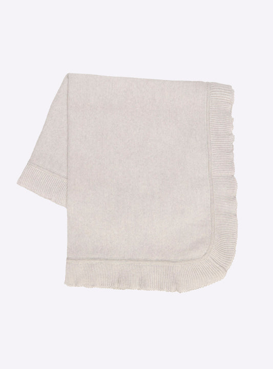 baby large blanket with ruffles