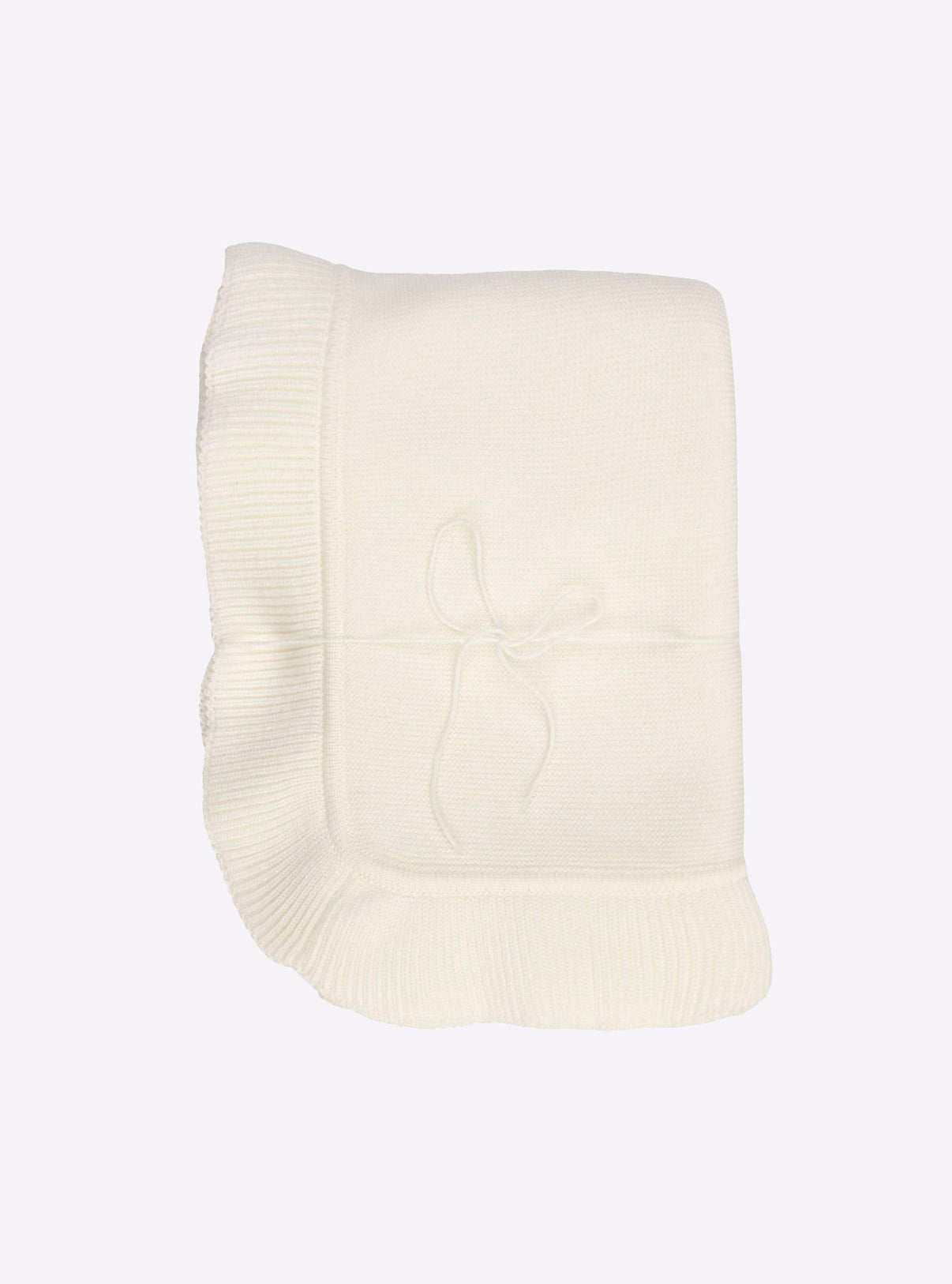 Grande couverture volantée  - Vêtement en maille de luxe Molli