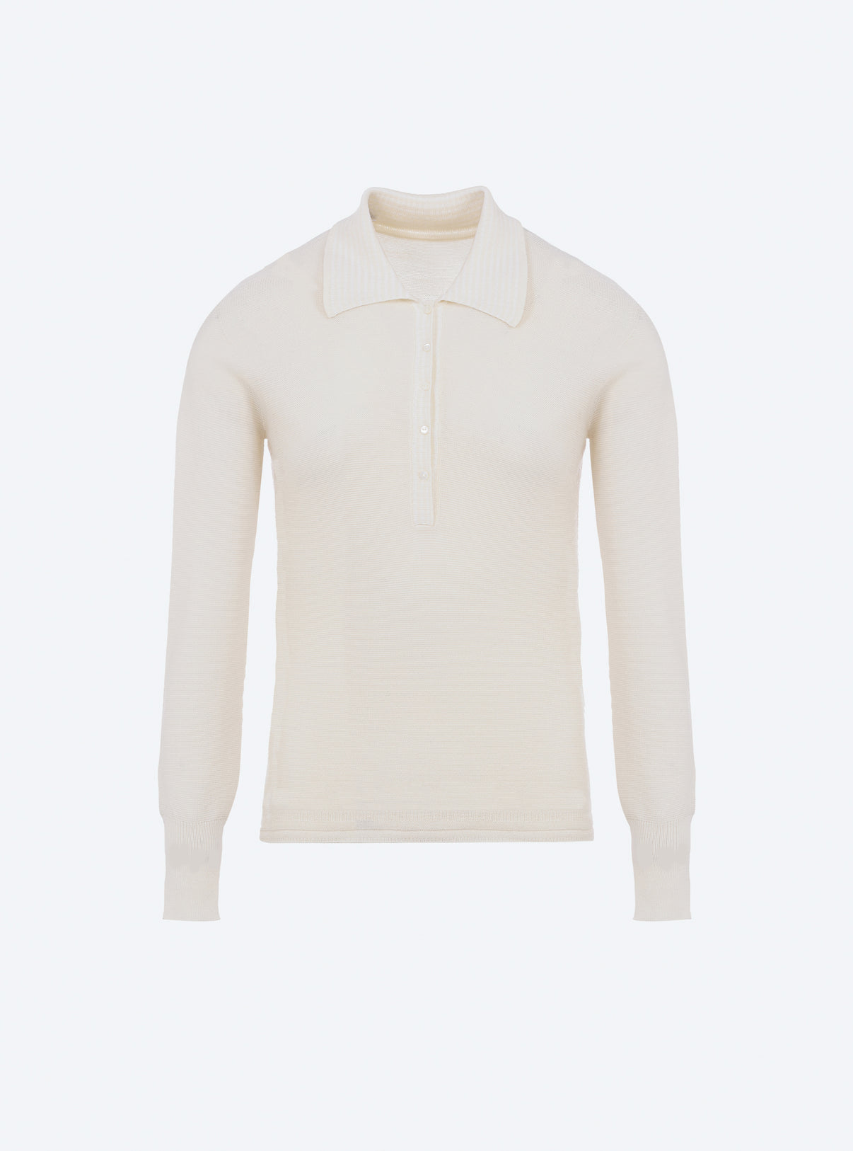 Polo fin en maille point mousse - Molli