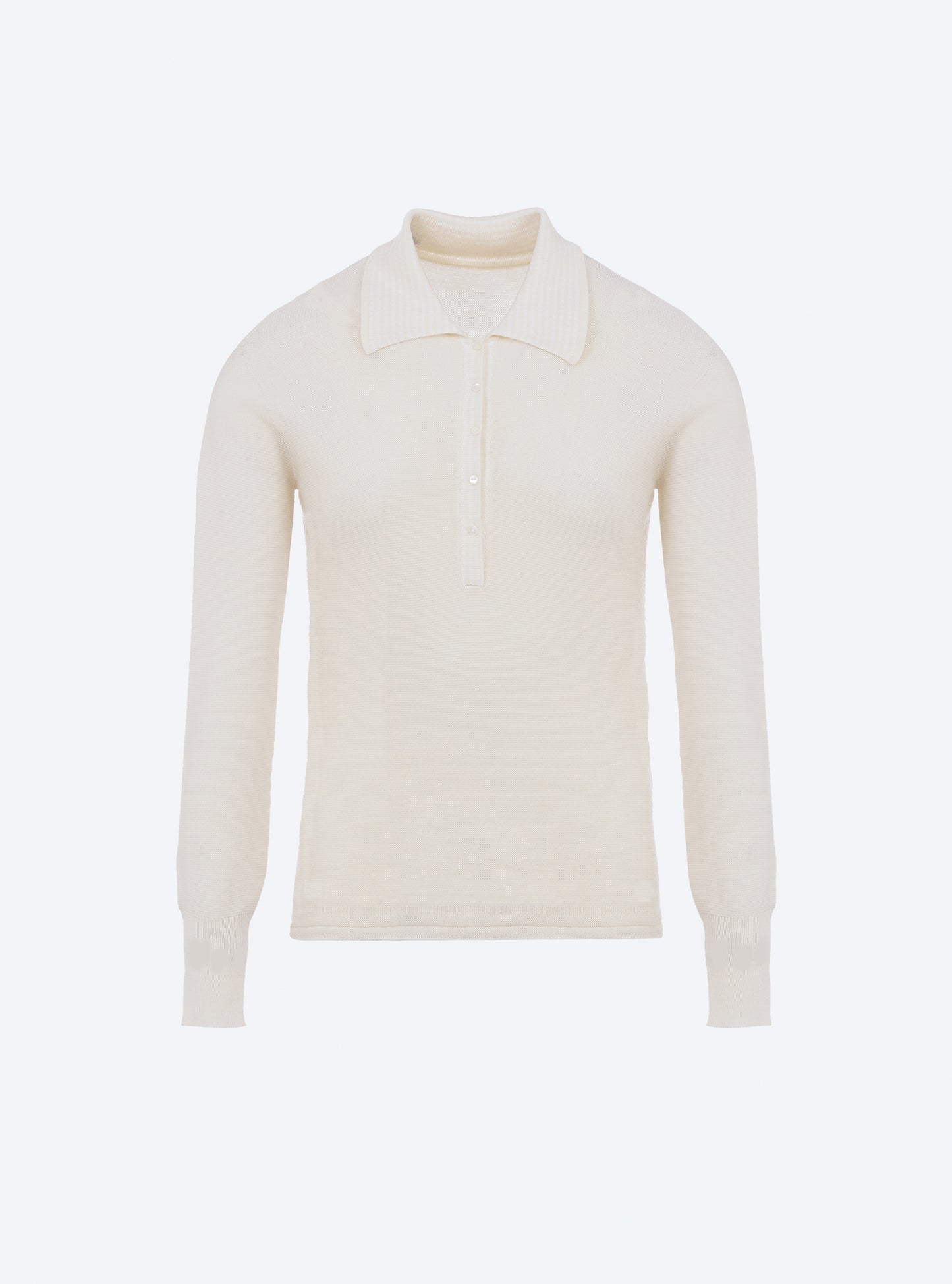 Polo fin en maille point mousse - Molli