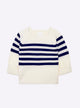 Baby striped sailor top