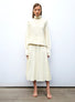 Top fin oversize à col montant - Tops, blouses de luxe