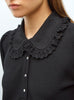 Blouse en maille col dentelle - Vêtement de luxe femme