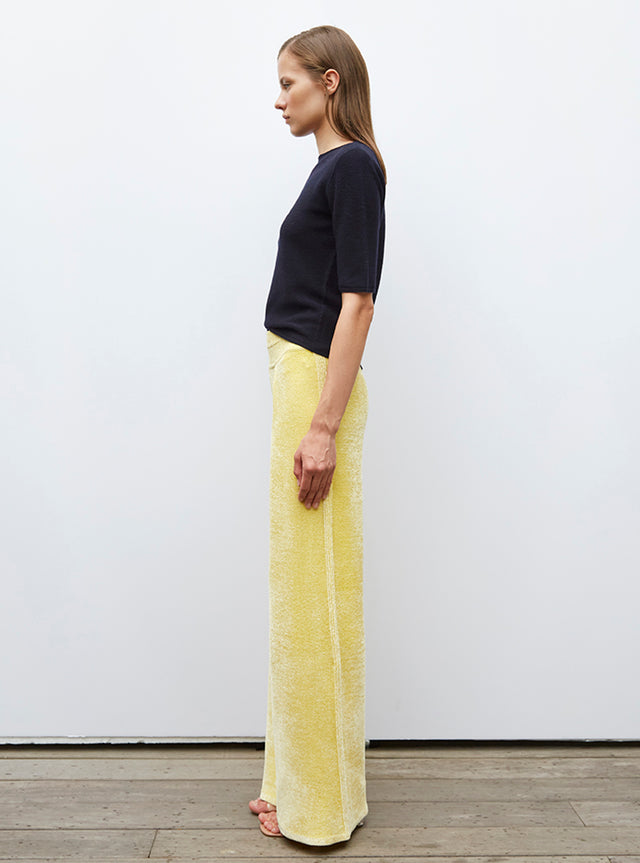 fine top with elbow-length sleeves - Image principale