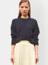 Pull court en maille ondulée - Vêtement en maille de luxe Molli