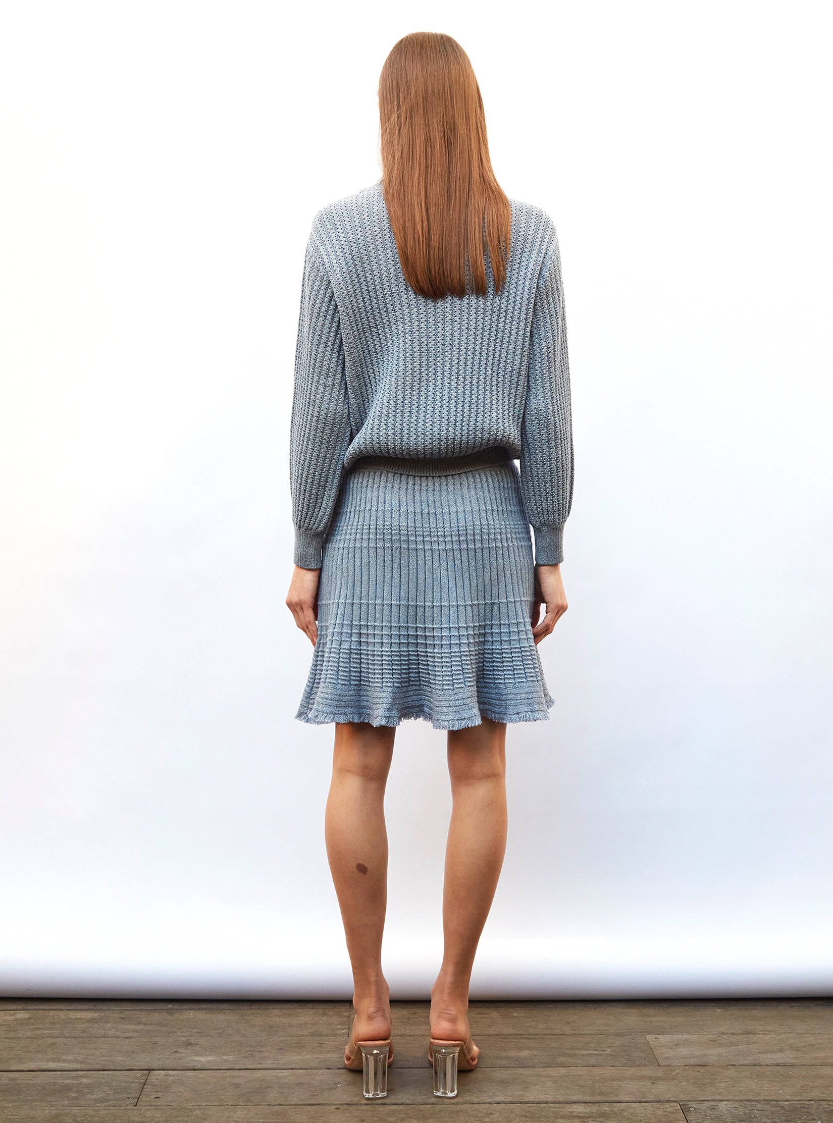 Sweater fin en maille torsade - Tops, blouses de luxe