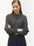 Pull court finitions tressées - Vêtement en maille de luxe Molli