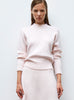 Pull droit détails tressés - Tops de luxe