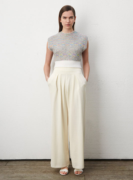 sequin knit top