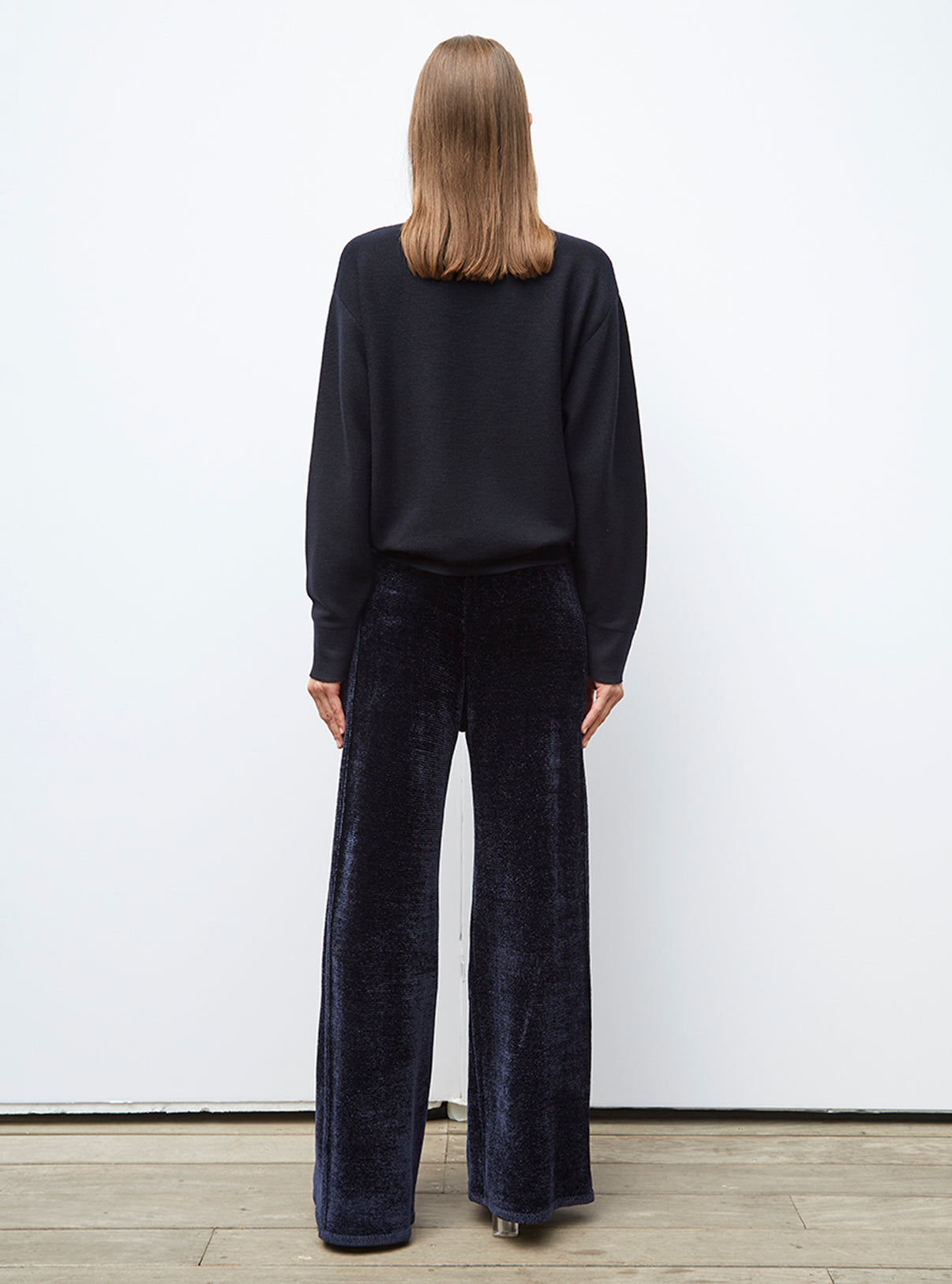 Pantalon en maille velours - Pantalons de luxe