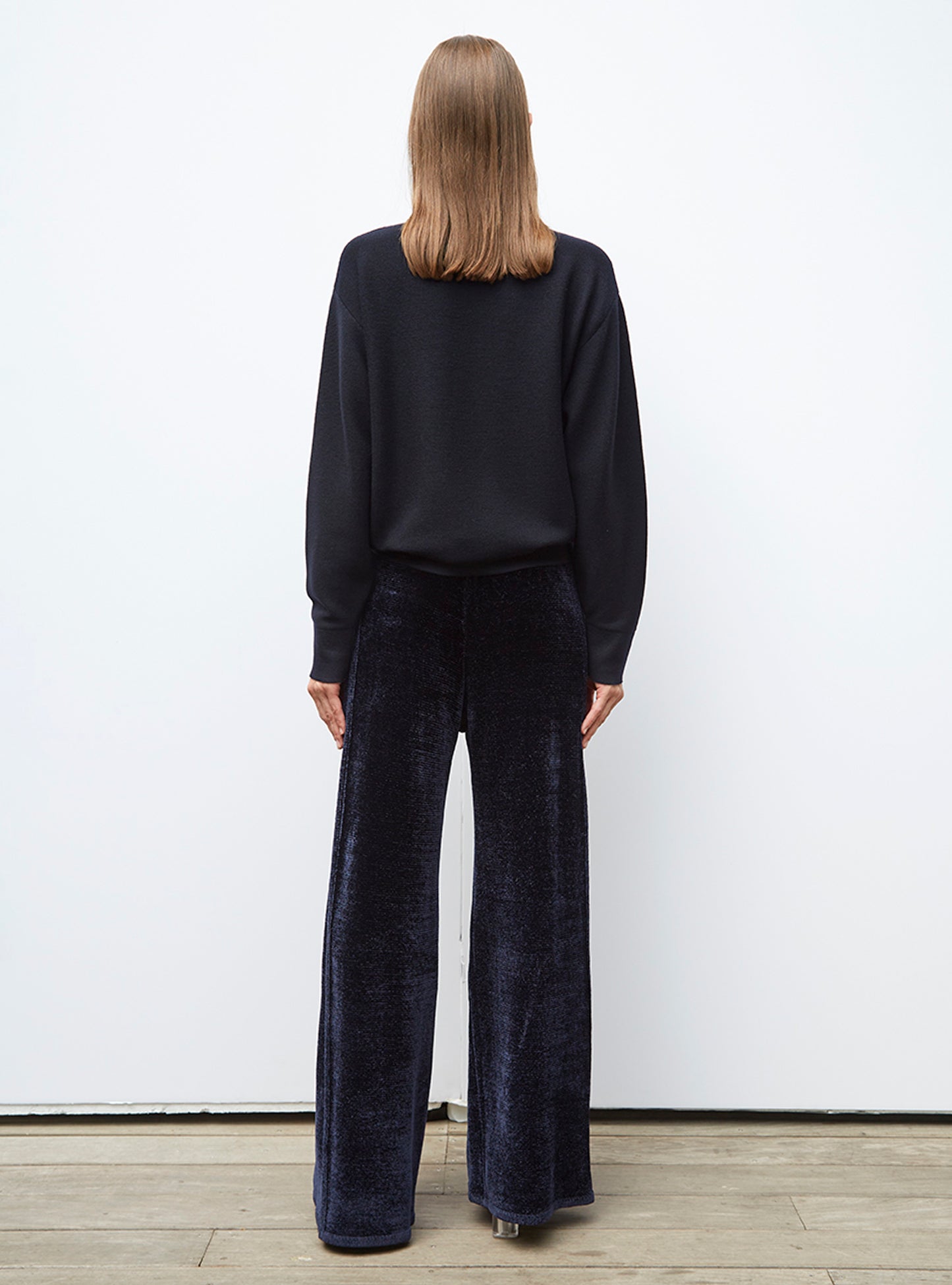 Pantalon en maille velours - Pantalons de luxe