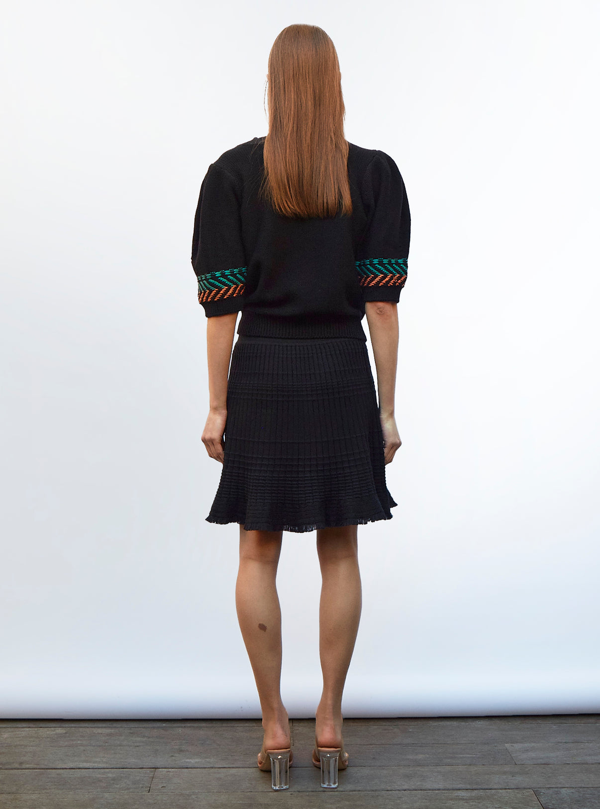 Top en maille chevron coloré - Tops de luxe